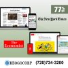 New York Times and The Economist Digital Subscription 3-Year