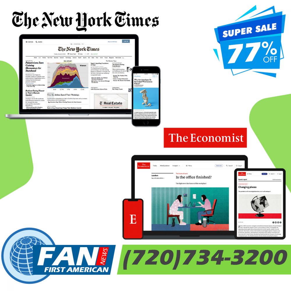 new york times and the economist by reogocorp