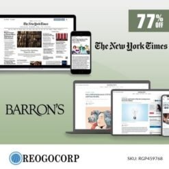 Barron's Newspaper and NY Times Digital Combo for $129