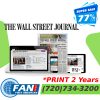 The Wall Street Journal Print Subscription 2 Years by reogocorpcom