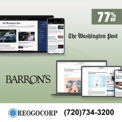 Barron's and The Washington Post Subscription for 3 Years