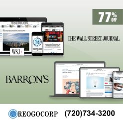 Wall St Journal and Barron's Digital Subscription 5-Year at 77% Off