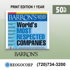 Barron's Print Subscription for 1 Year for Only $230