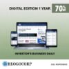 Investor’s Business Daily – 1-Year Digital Subscription (70% OFF)